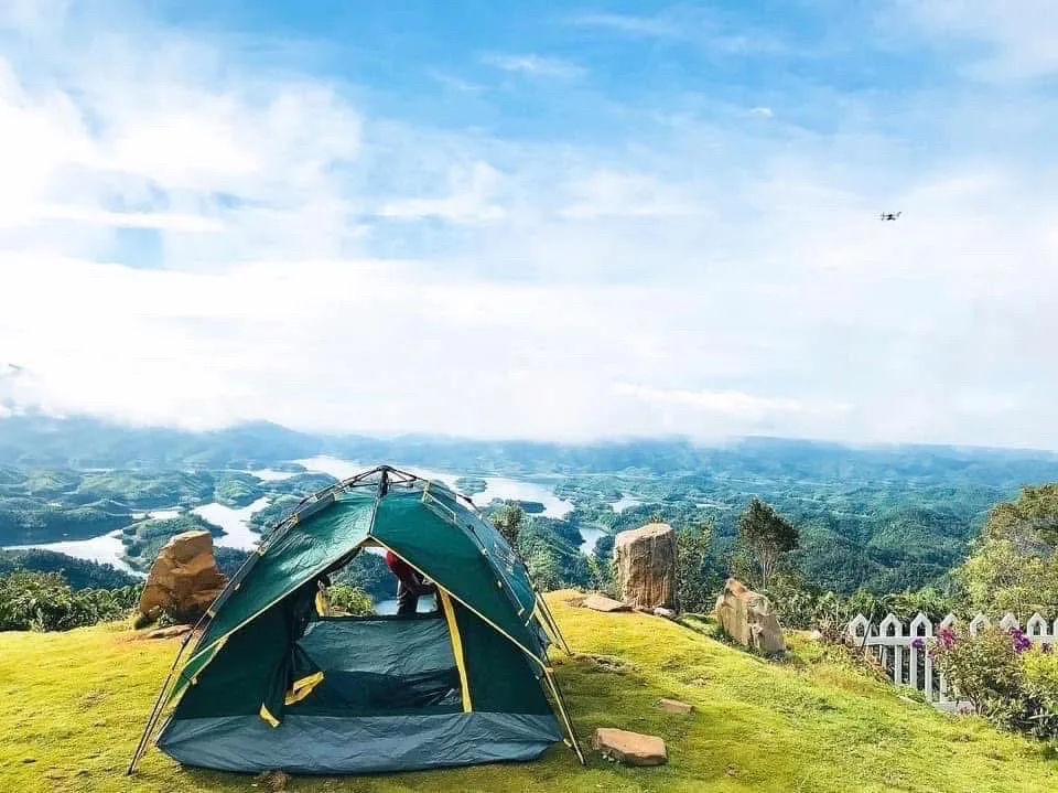 Khu đất farmstay nhìn thung lũng Tà Đùng - hơn 11.500m² - mặt tiền 82,5m - 2 sổ riêng