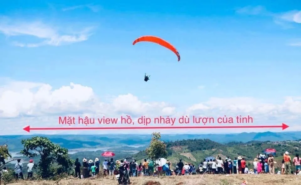 Biệt thự view hồ Tà Đùng - 682m² - 230m² đất ở - thế đất nở hậu đẹp - giá 5,38 tỷ