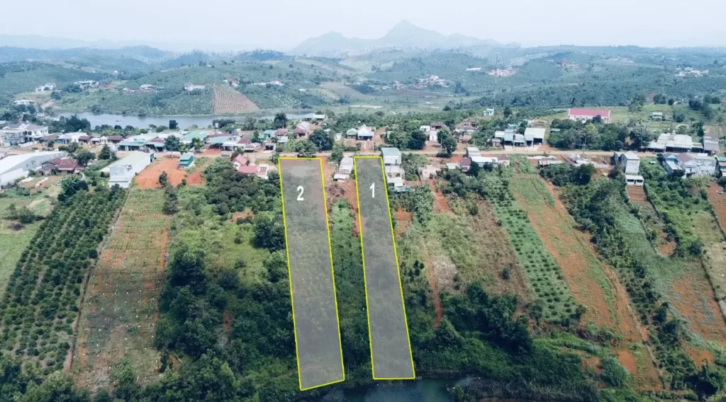 Đất trung tâm Tà Đùng - 1.600m² - 200m² đất ở - giáp đường ven hồ