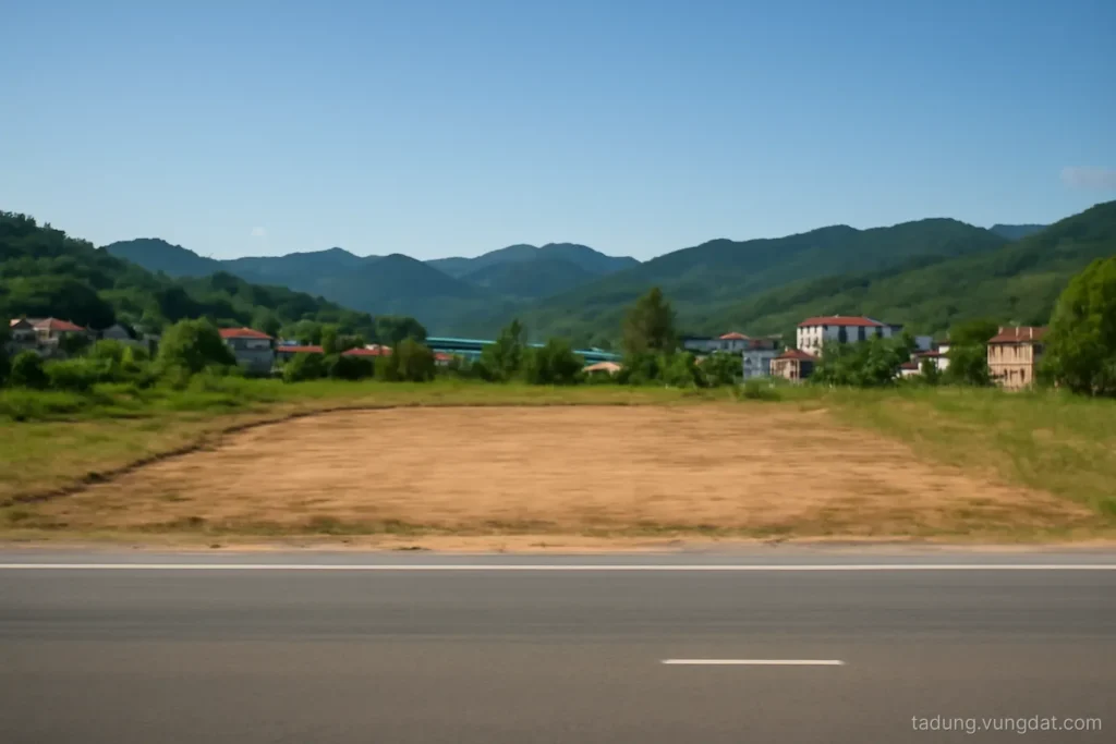 Đất trung tâm Tà Đùng - 1.600m² - 200m² đất ở - giáp đường ven hồ