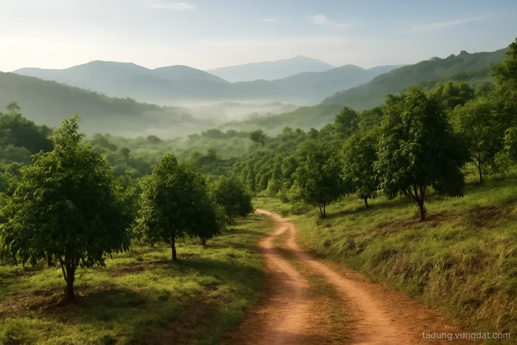 Farm gần 8.000m² nhìn thung lũng Tà Đùng - mặt tiền 42,5m
