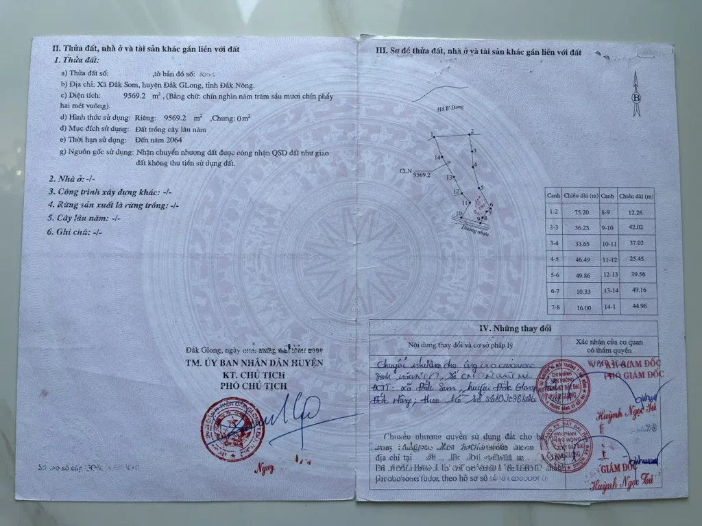 Quỹ đất nghỉ dưỡng mặt hồ trung tâm Tà Đùng - hơn 1ha - 75m mặt nước